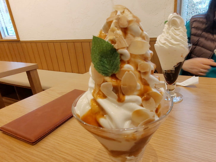 パフェをいただいた