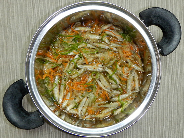 今回は南蛮漬けメイン